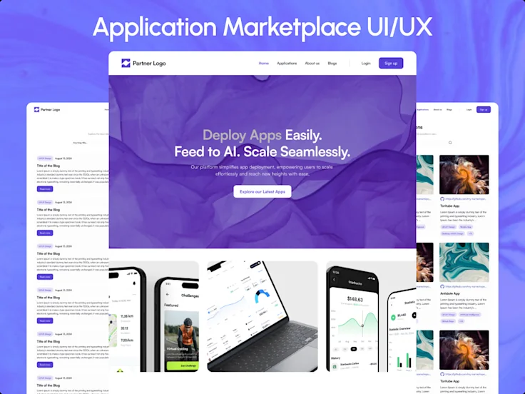 Open App Partners UI/UX portfolio preview
